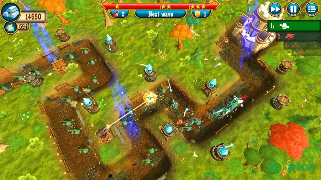 Fantasy Realm TD: Tower Defense Game — скриншот 8