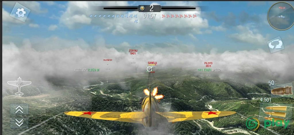 Ace Squadron: WW II Air Conflicts — скриншот 3