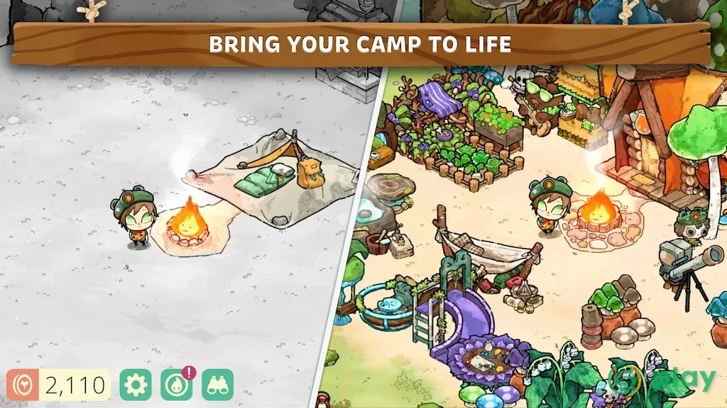 Cozy Grove: Camp Spirit — скриншот 2
