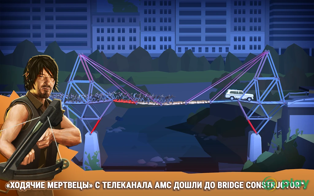 Bridge Constructor: The Walking Dead — скриншот 6