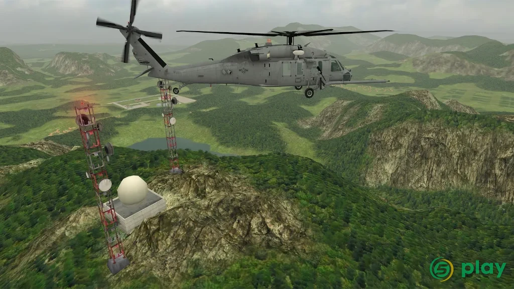 Helicopter Sim Flight Simulator Air Cavalry Pilot — скриншот 9