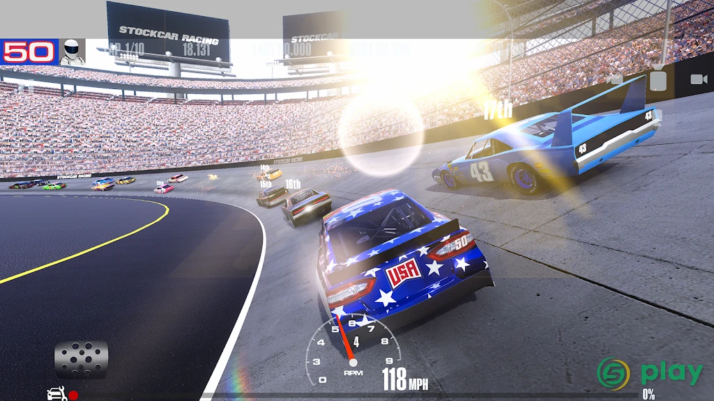 Stock Car Racing — скриншот 1