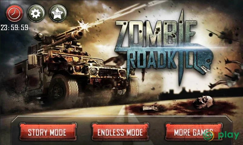 Zombie Roadkill 3D — скриншот 1
