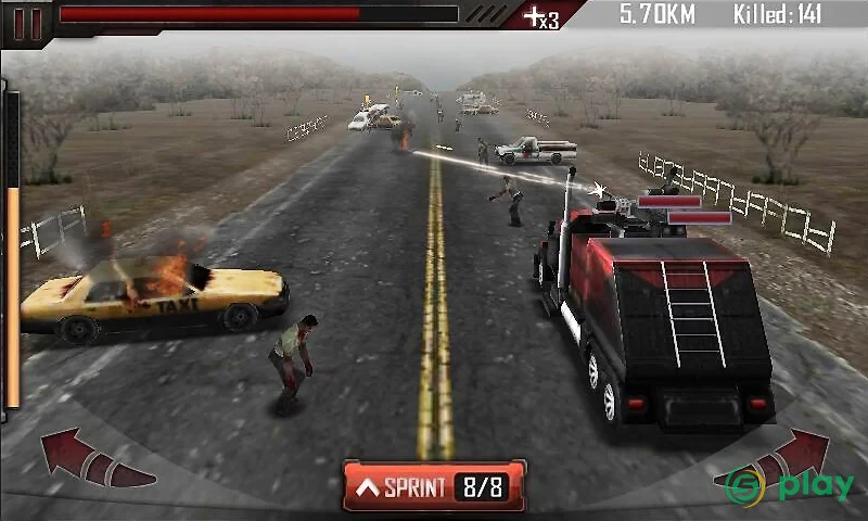Zombie Roadkill 3D — скриншот 2