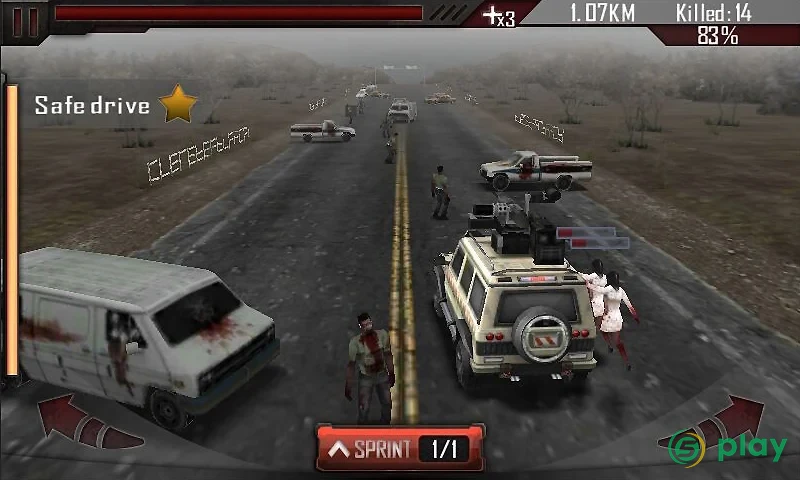 Zombie Roadkill 3D — скриншот 4