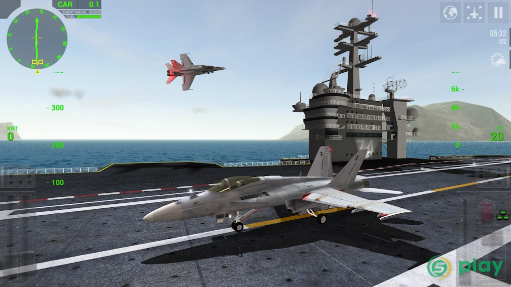 F18 Carrier Landing — скриншот 1