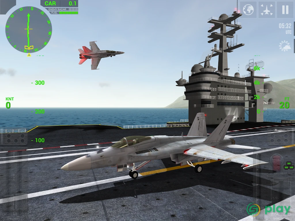 F18 Carrier Landing — скриншот 6