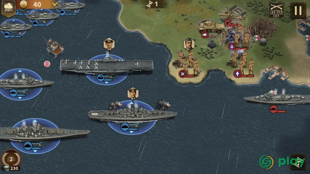 Glory of Generals 3 - WW2 Strategy Game — скриншот 3