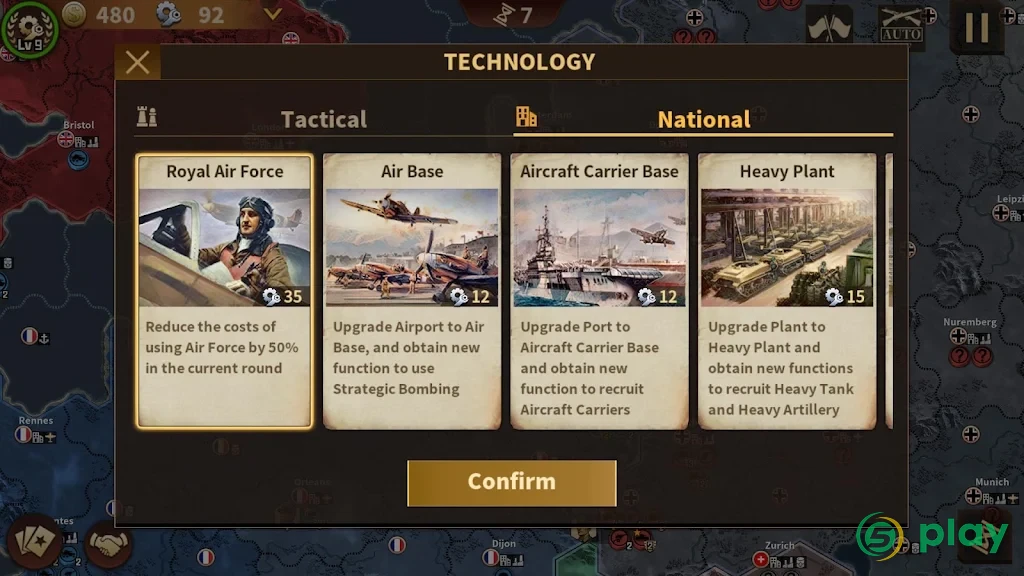 Glory of Generals 3 - WW2 Strategy Game — скриншот 8