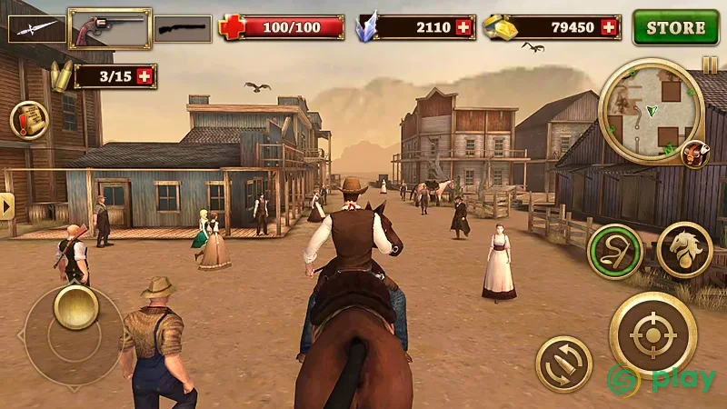 Огонь с Запада - West Gunfighter — скриншот 2