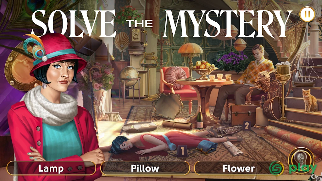 June's Journey: Hidden Object — скриншот 2