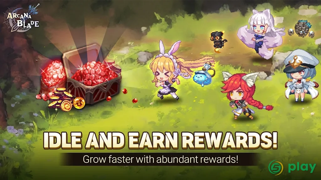 Arcana Blade : Idle RPG — скриншот 1