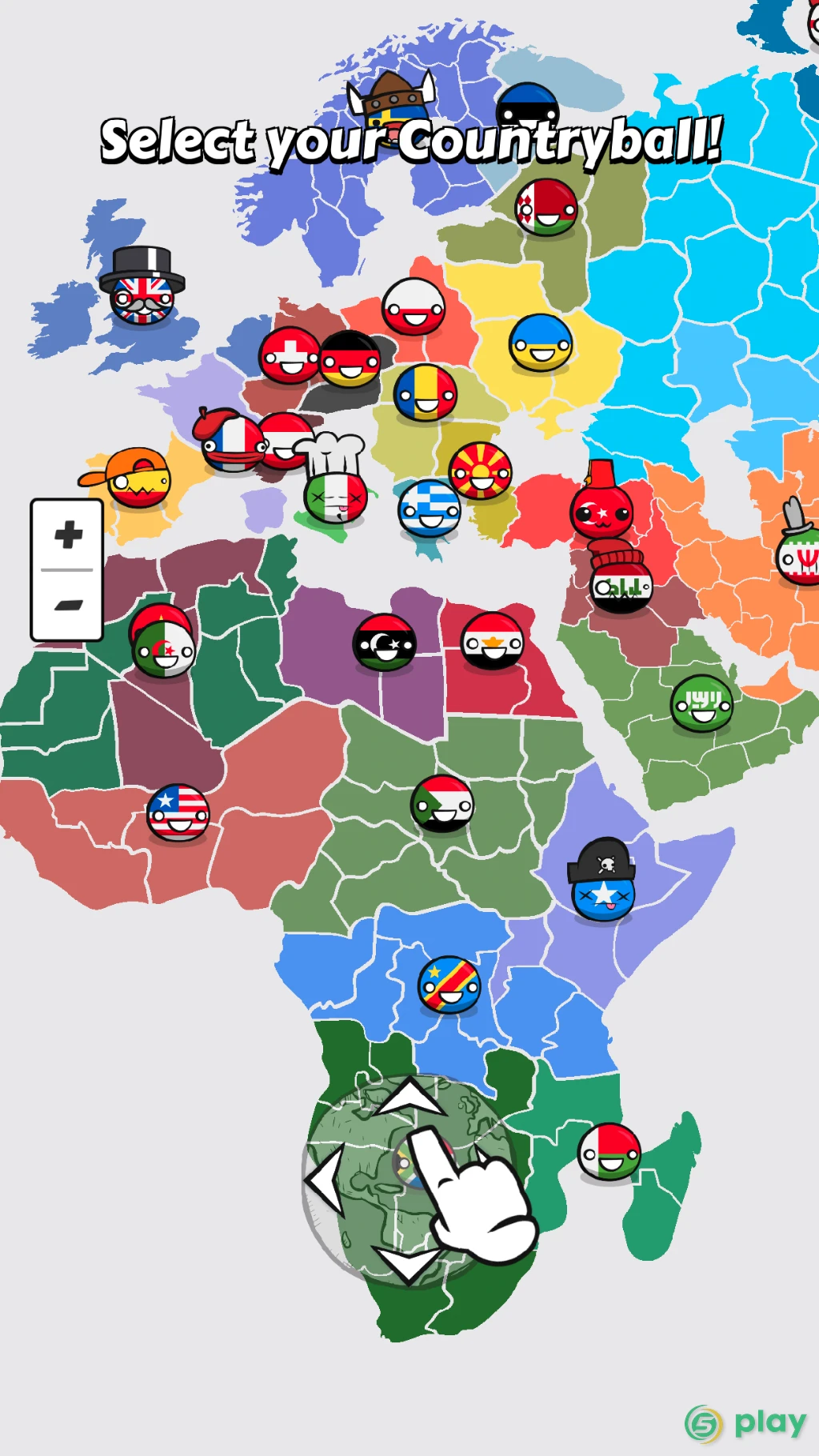 Country Balls: World War — скриншот 1