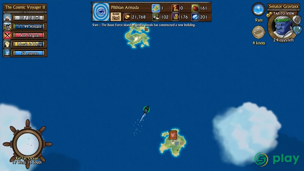 Swords and Sandals Pirates — скриншот 1
