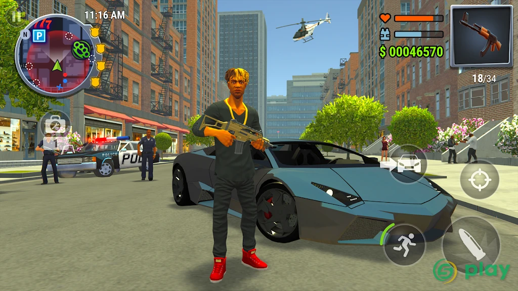 Gangs Town Story. Экшн шутер с открытым миром — скриншот 3