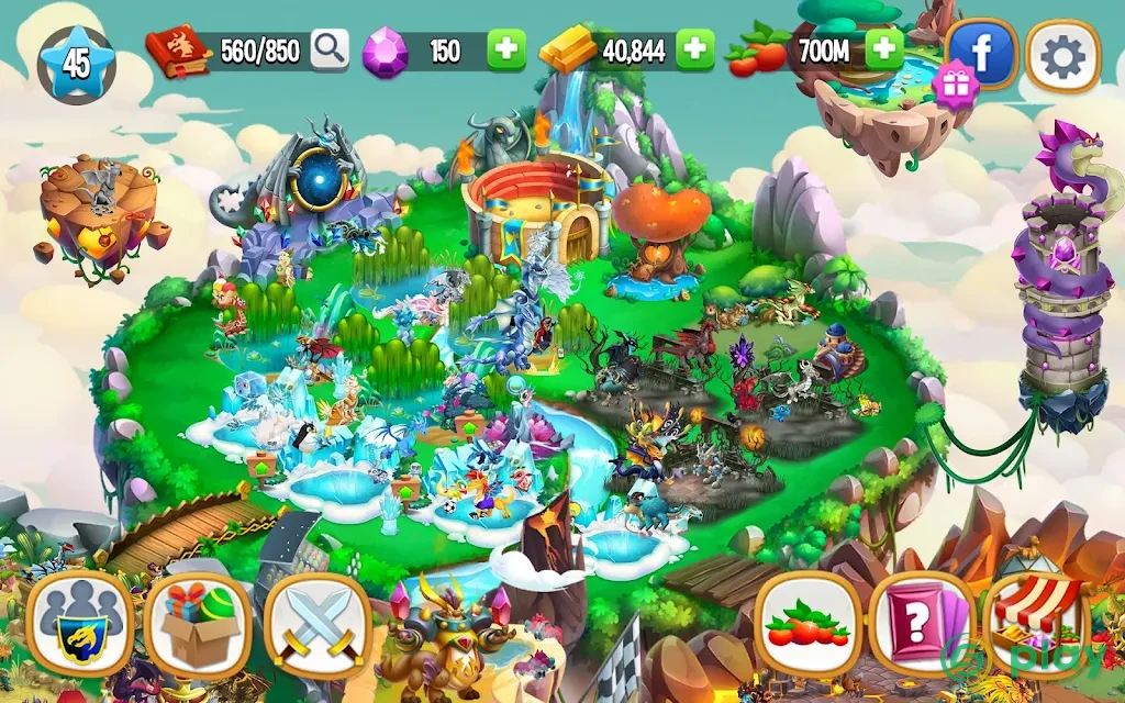 Dragon City (Город драконов) — скриншот 10