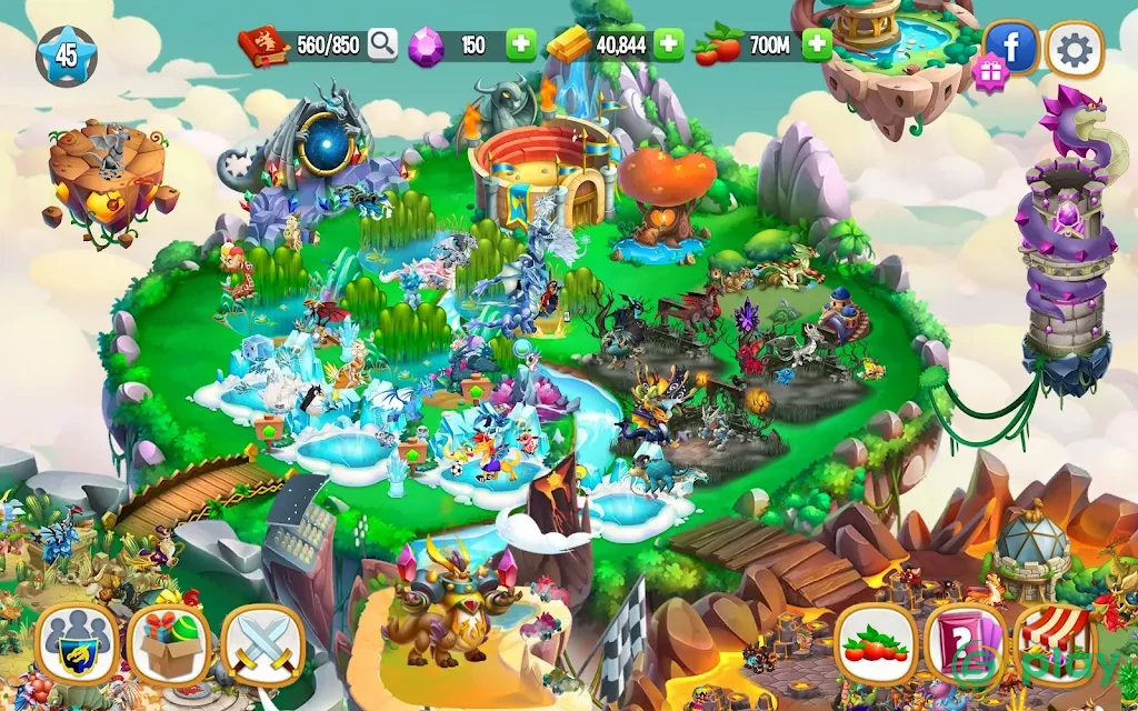Dragon City (Город драконов) — скриншот 11