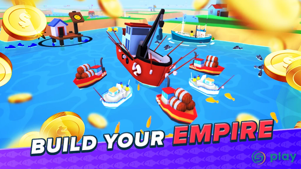 Fish idle: hooked tycoon. Your own fishing boat — скриншот 4