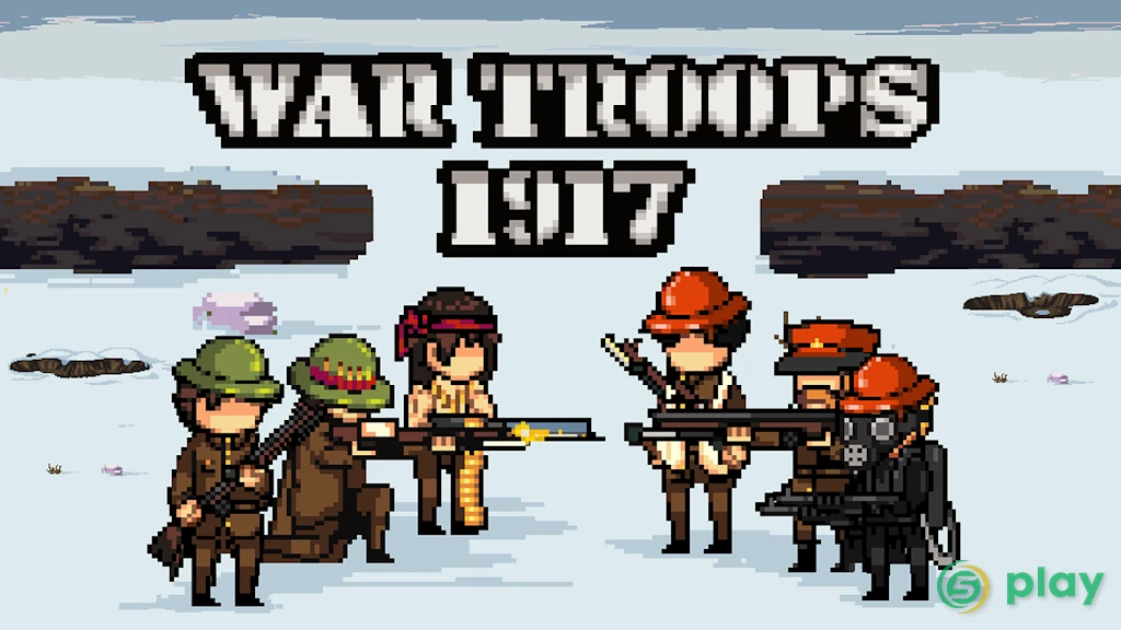 War Troops 1917: Trench Warfare WW1 Strategy Game — скриншот 5