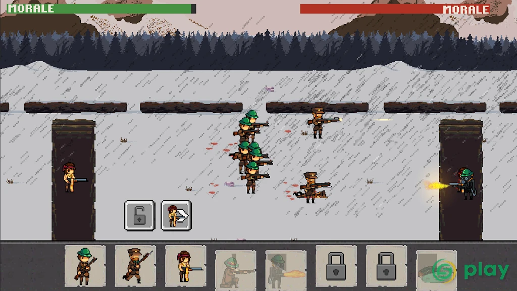 War Troops 1917: Trench Warfare WW1 Strategy Game — скриншот 7