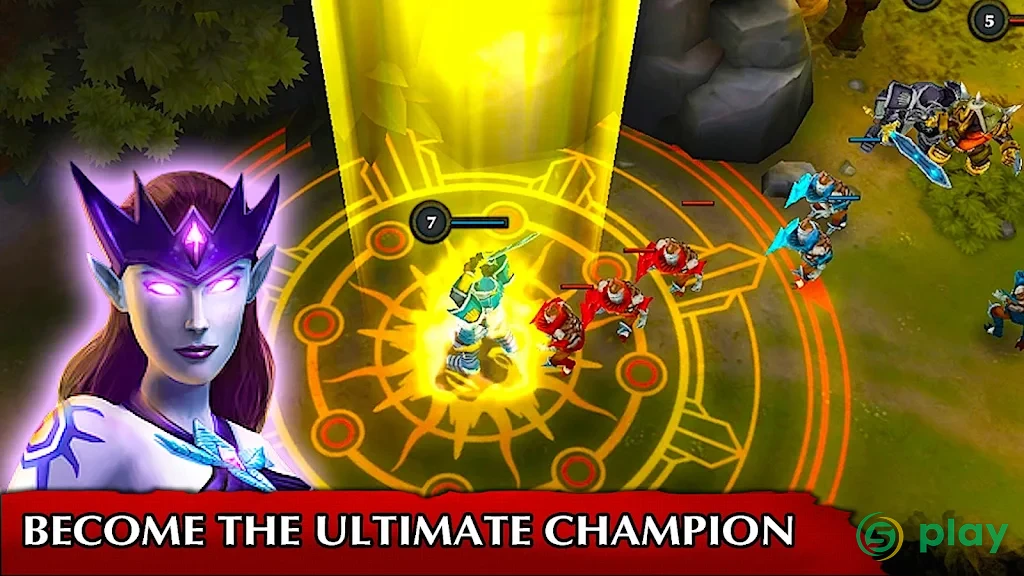 Legendary Heroes MOBA — скриншот 1