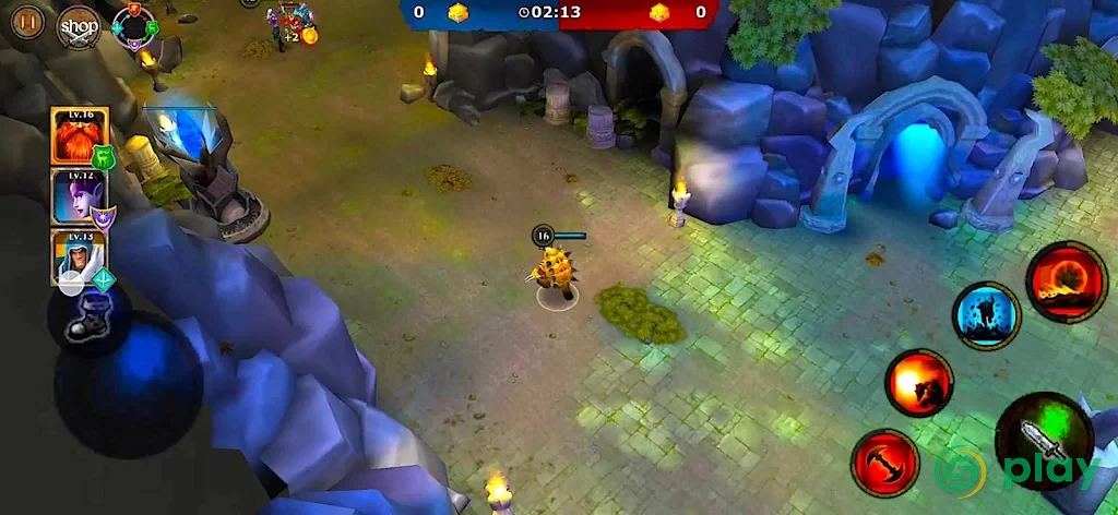 Legendary Heroes MOBA — скриншот 4
