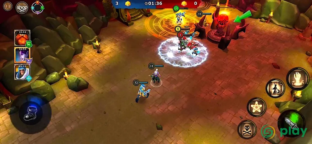 Legendary Heroes MOBA — скриншот 5