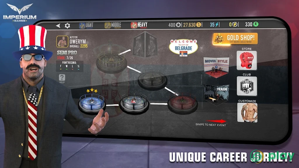 MMA Fighting Clash — скриншот 7