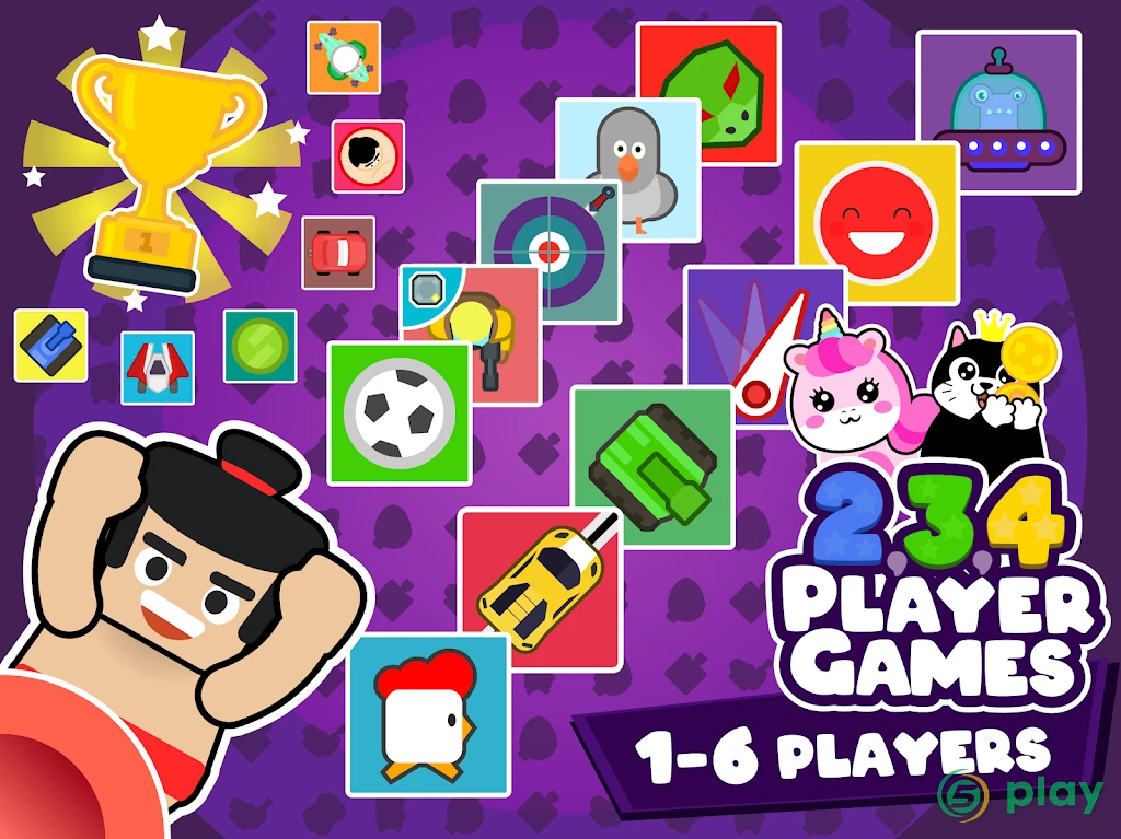 Игры на двоих троих 4 игрока - змея,танки,Футбол — скриншот 6