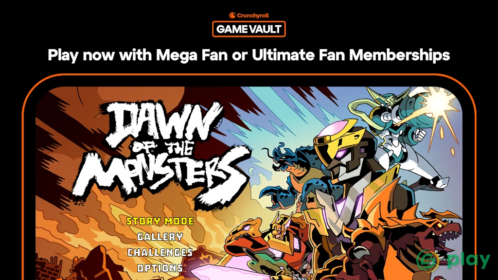 Crunchyroll: Dawn of the Monsters — скриншот 1