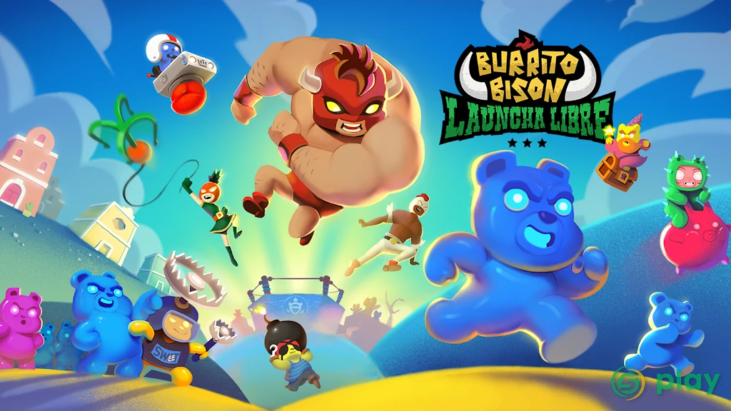Burrito Bison: Launcha Libre — скриншот 1