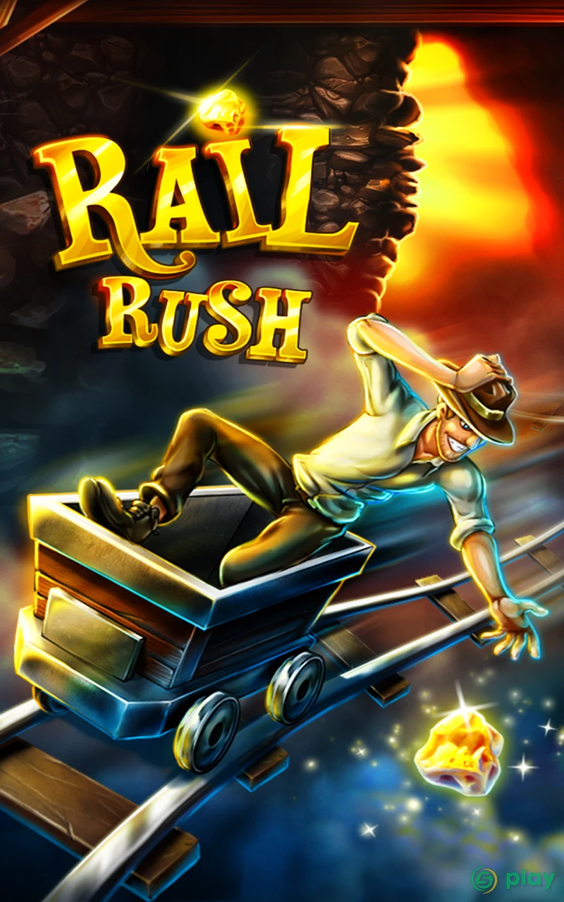 Rail Rush — скриншот 1