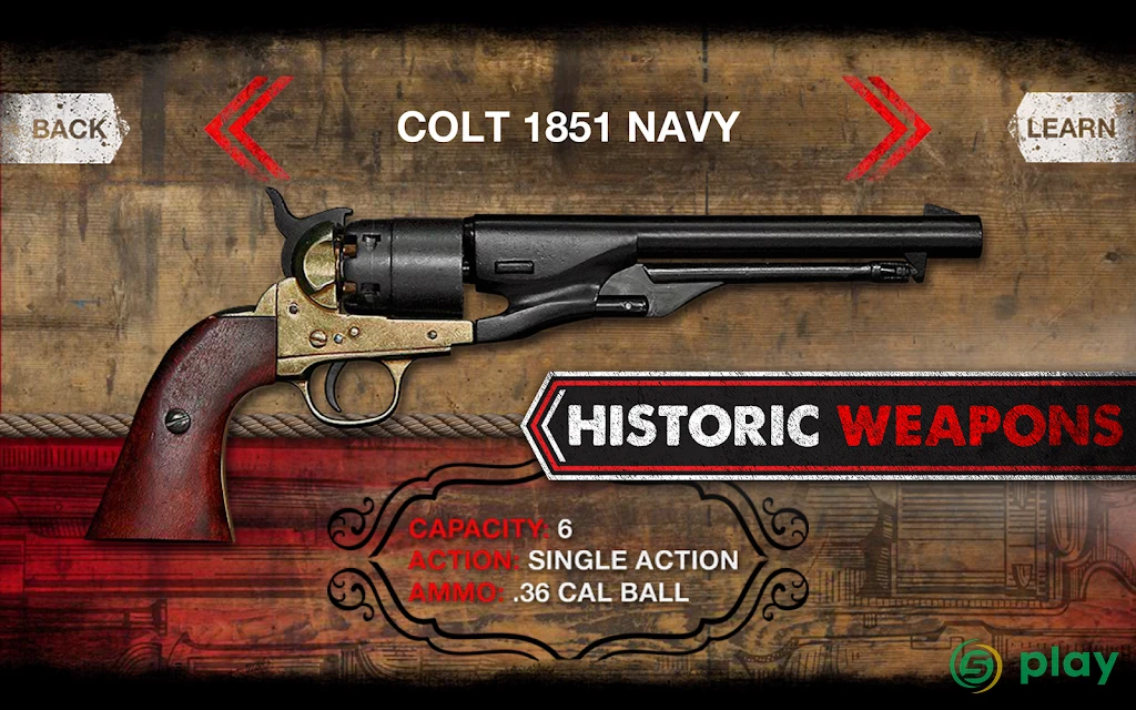 Weaphones Antiques Gun Sim — скриншот 1
