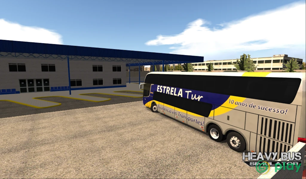 Heavy Bus Simulator — скриншот 1