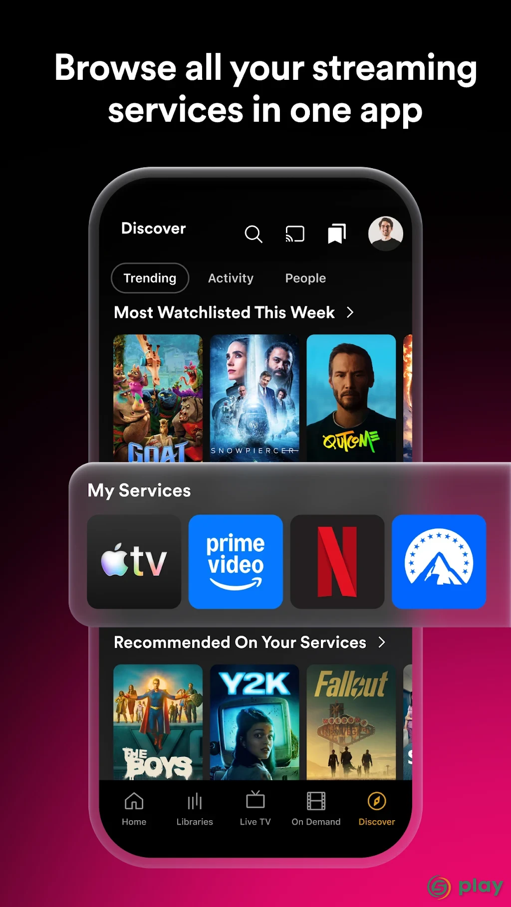 Plex: Stream Free Movies & Watch Live TV Shows Now — скриншот 3