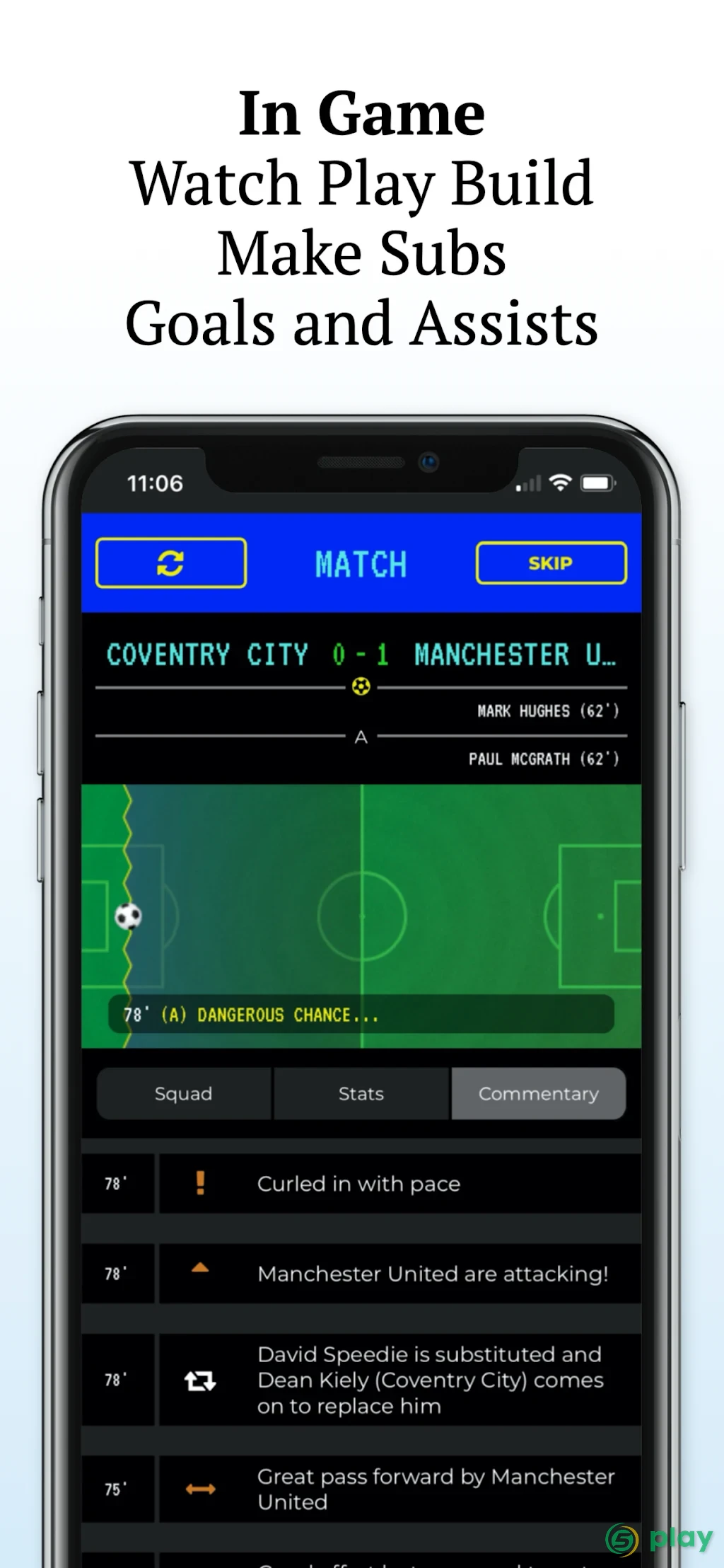 Retro Football Management — скриншот 3