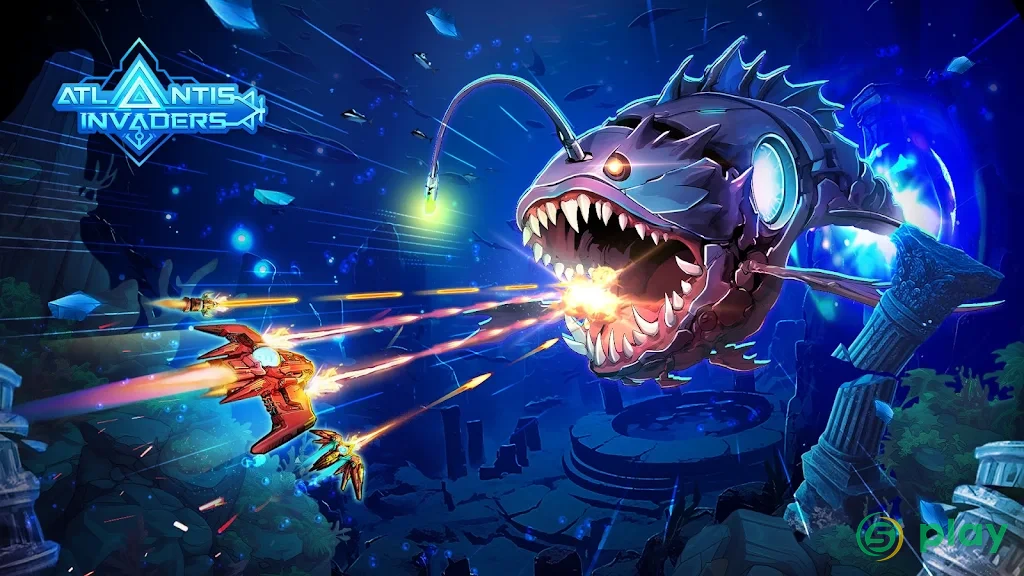 Atlantis - Alien Space Shooter — скриншот 8