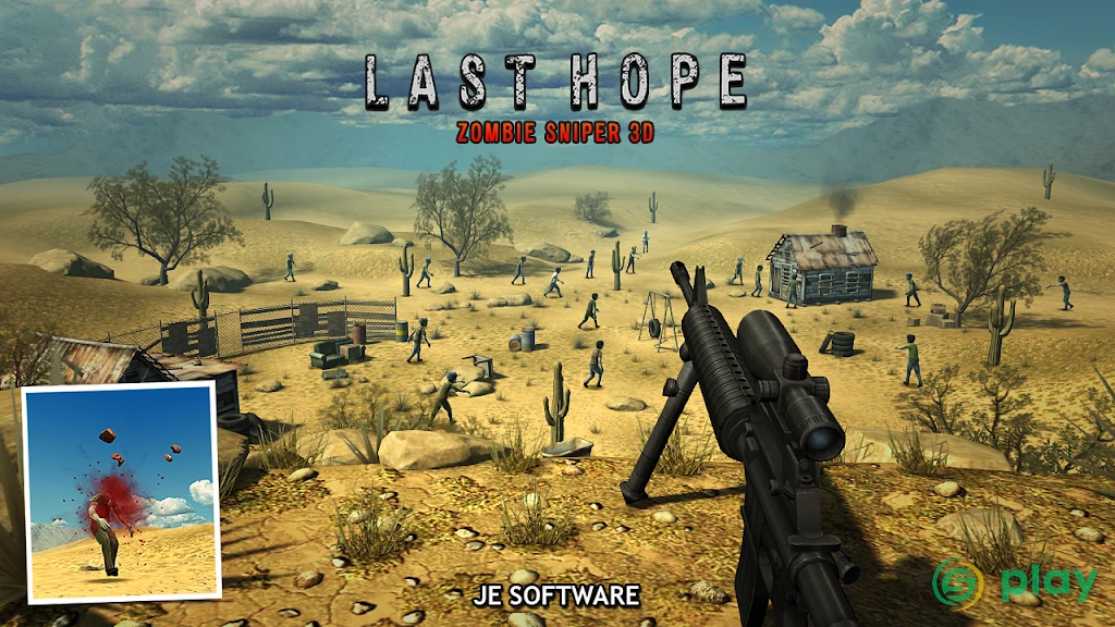 Last Hope - Zombie Sniper 3D — скриншот 3