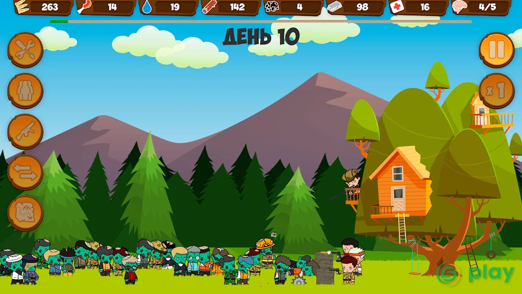 Zombie Forest HD: Survival — скриншот 3