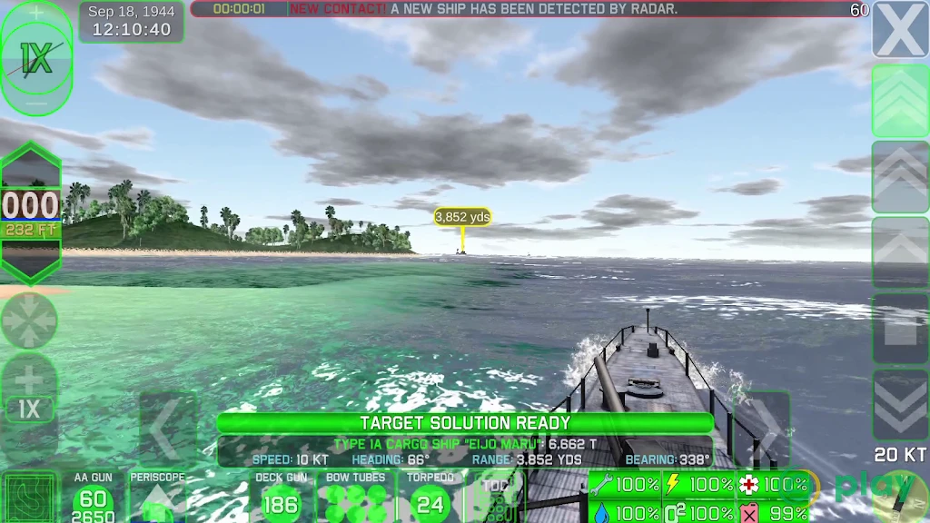 Crash Dive 2: The Silent Service — скриншот 1