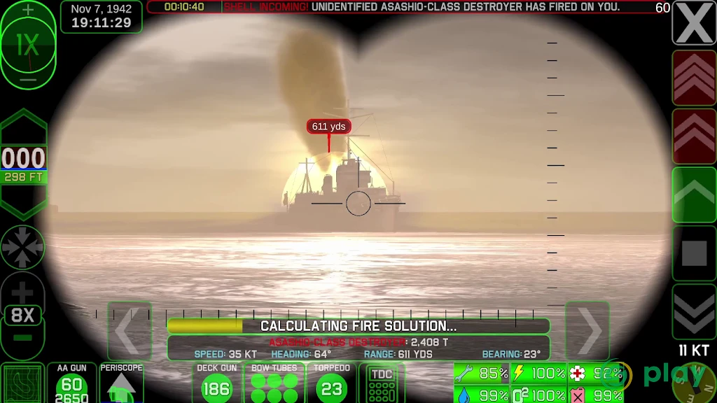 Crash Dive 2: The Silent Service — скриншот 6