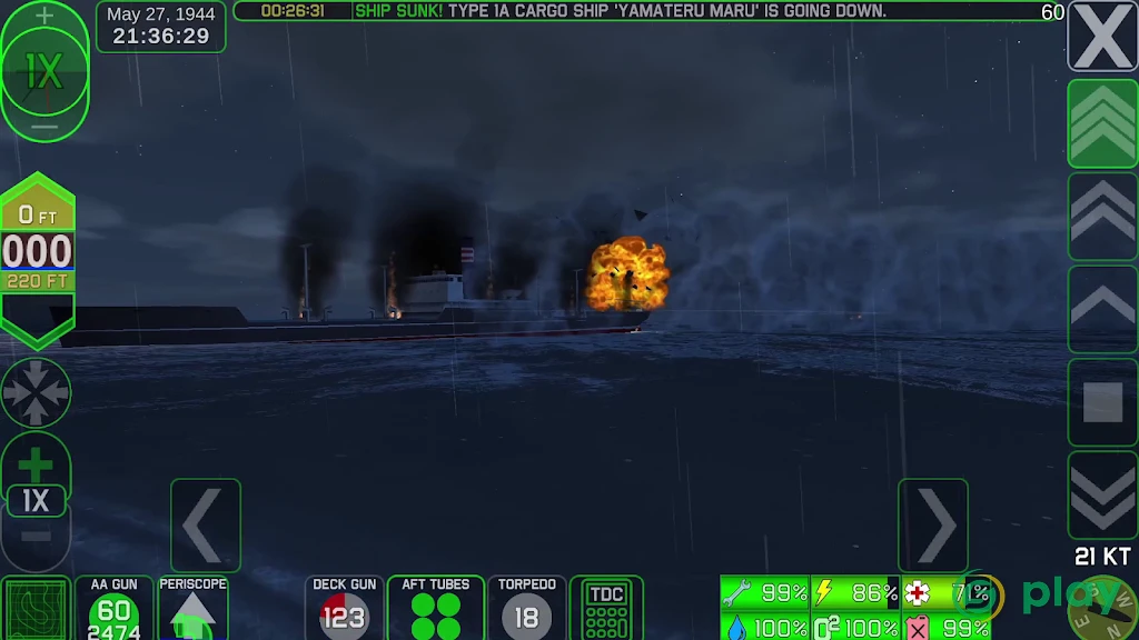 Crash Dive 2: The Silent Service — скриншот 9