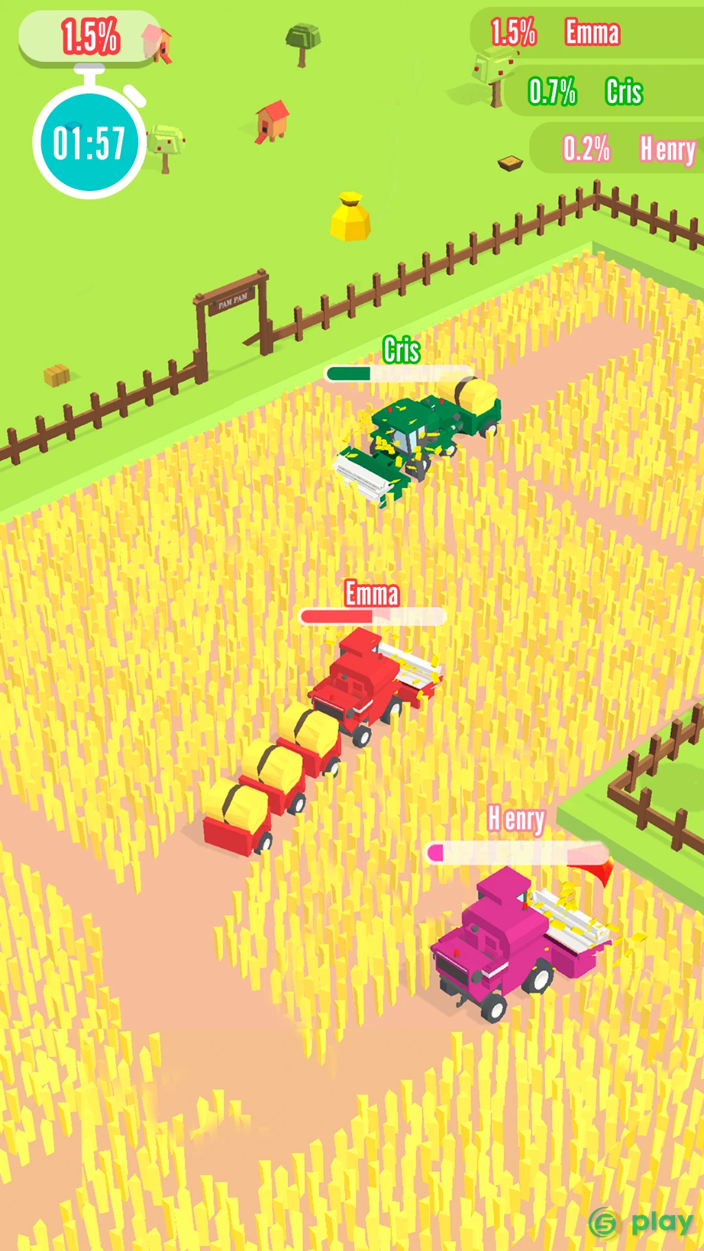 Harvest.io — скриншот 1