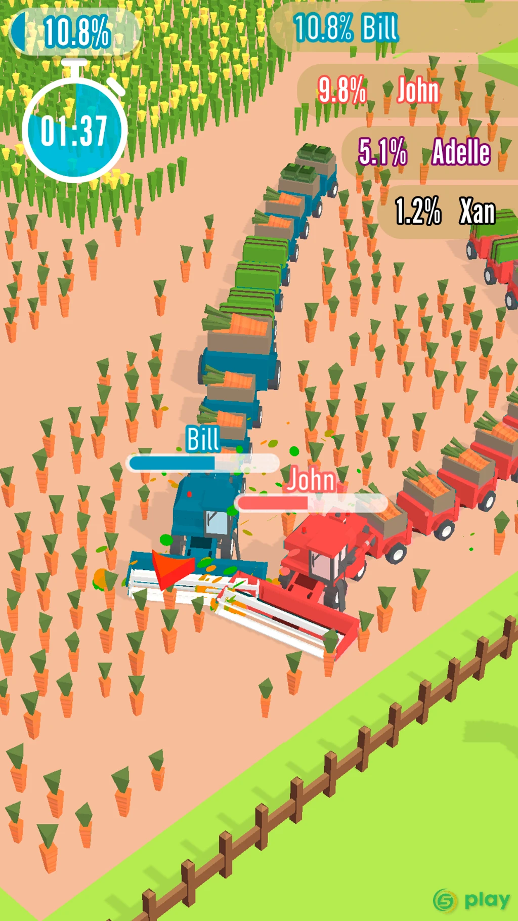 Harvest.io — скриншот 3