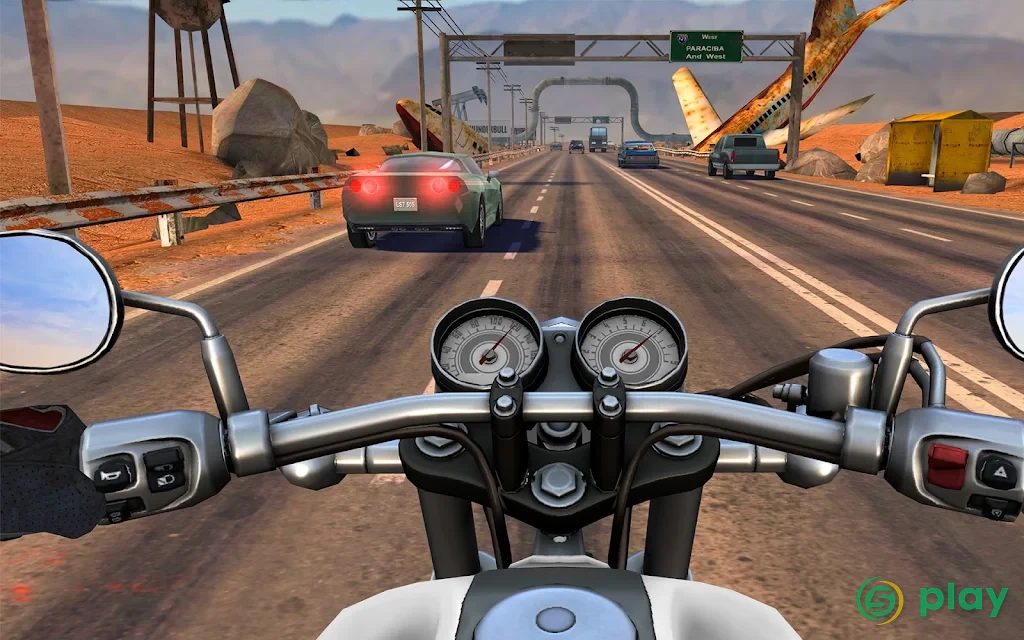 Moto Rider GO: Highway Traffic — скриншот 1