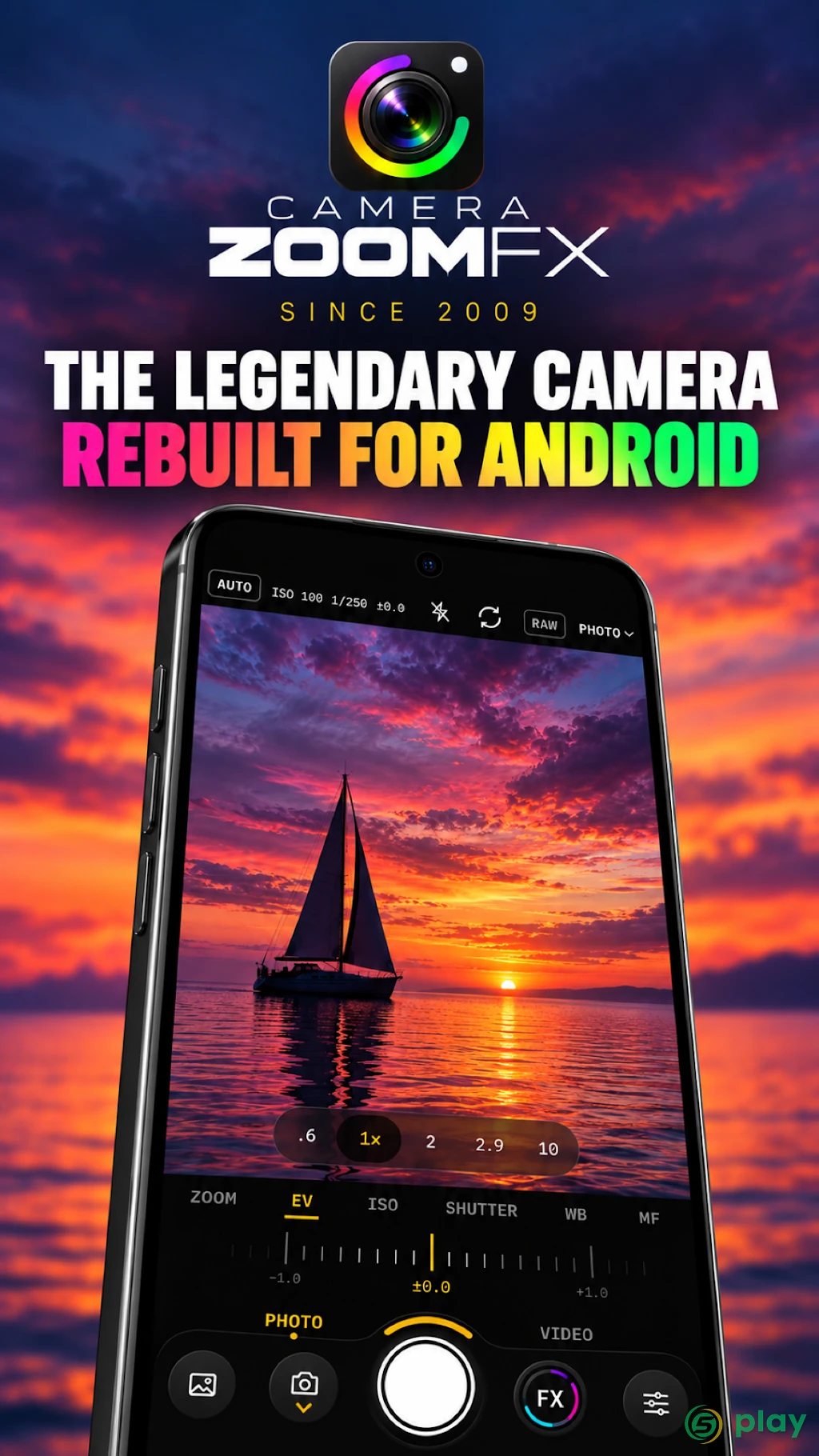Camera ZOOM FX — скриншот 1