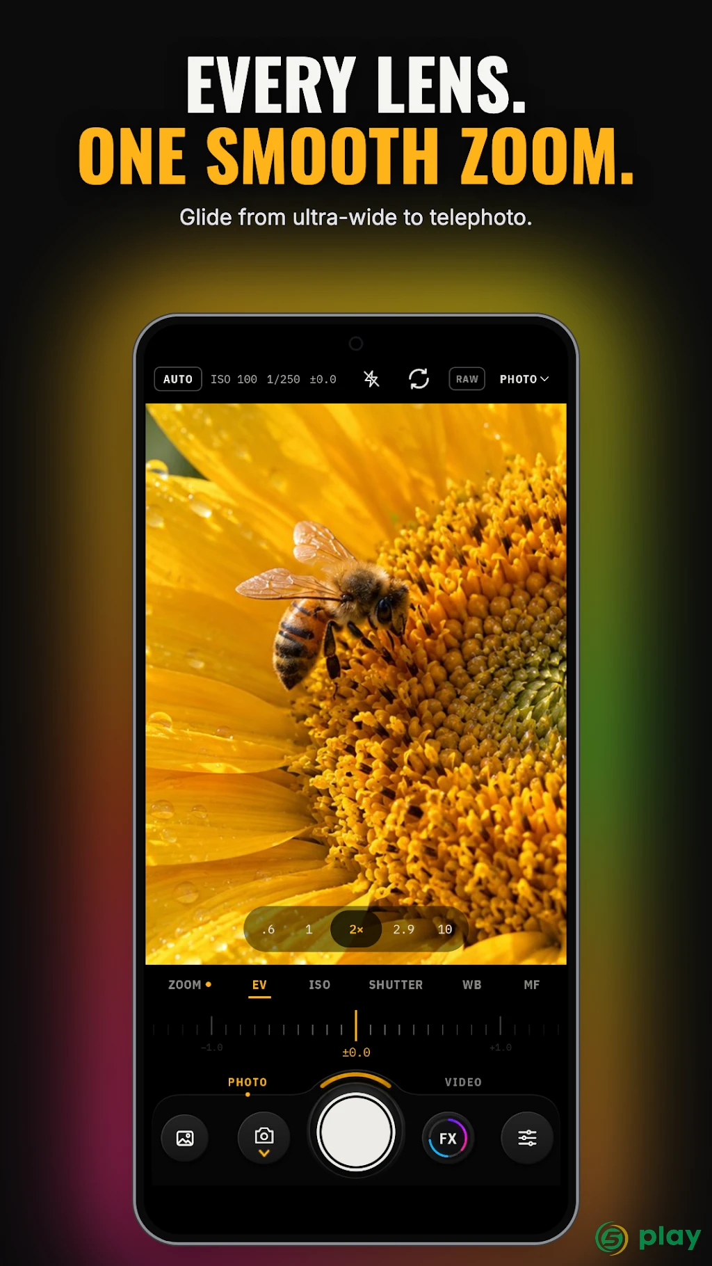 Camera ZOOM FX — скриншот 3