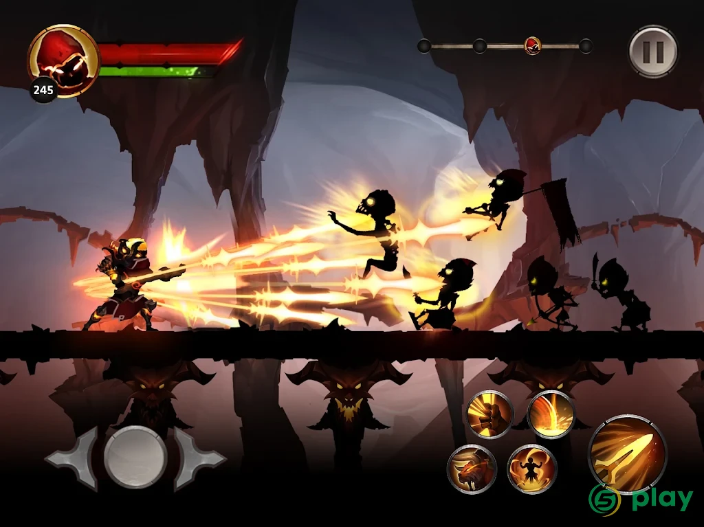 Легенды Стикмена: Война теней — скриншот 10