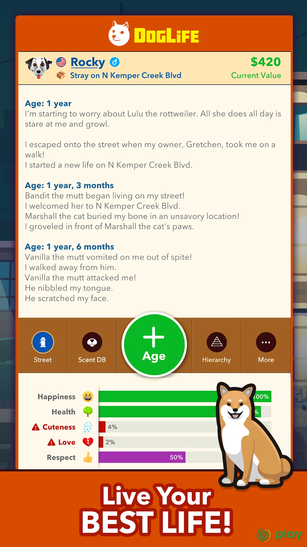 BitLife Dogs – DogLife — скриншот 4