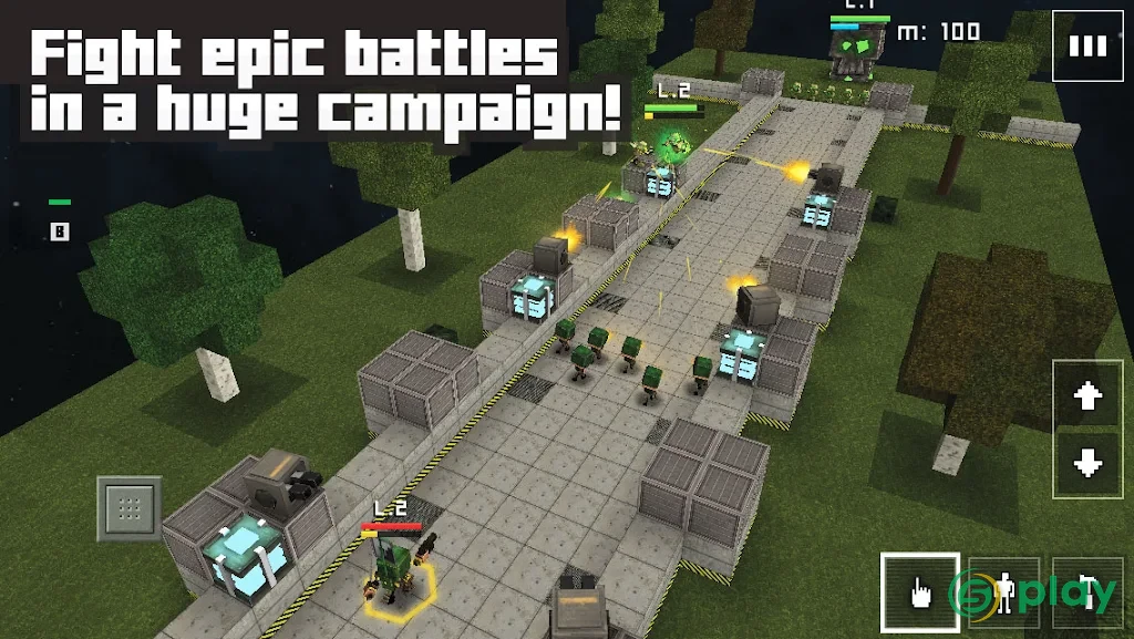 Block Fortress: War — скриншот 1